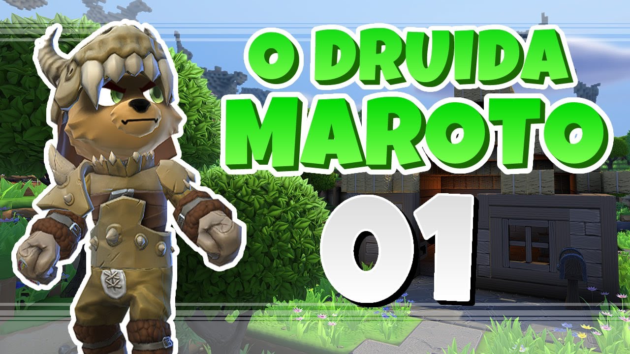 Nasce Felts! O Druida Maroto Episódio 01 - Portal Knights