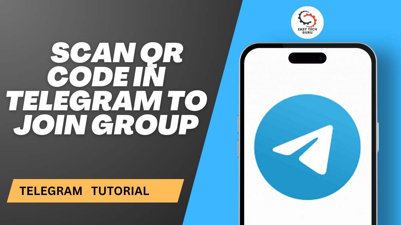 How to Scan QR Code in Telegram to Join Group