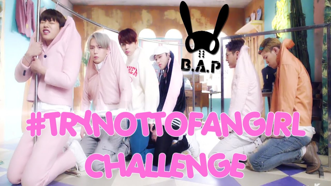 B.A.P: TRY NOT TO FANGIRL / FANBOY CHALLENGE