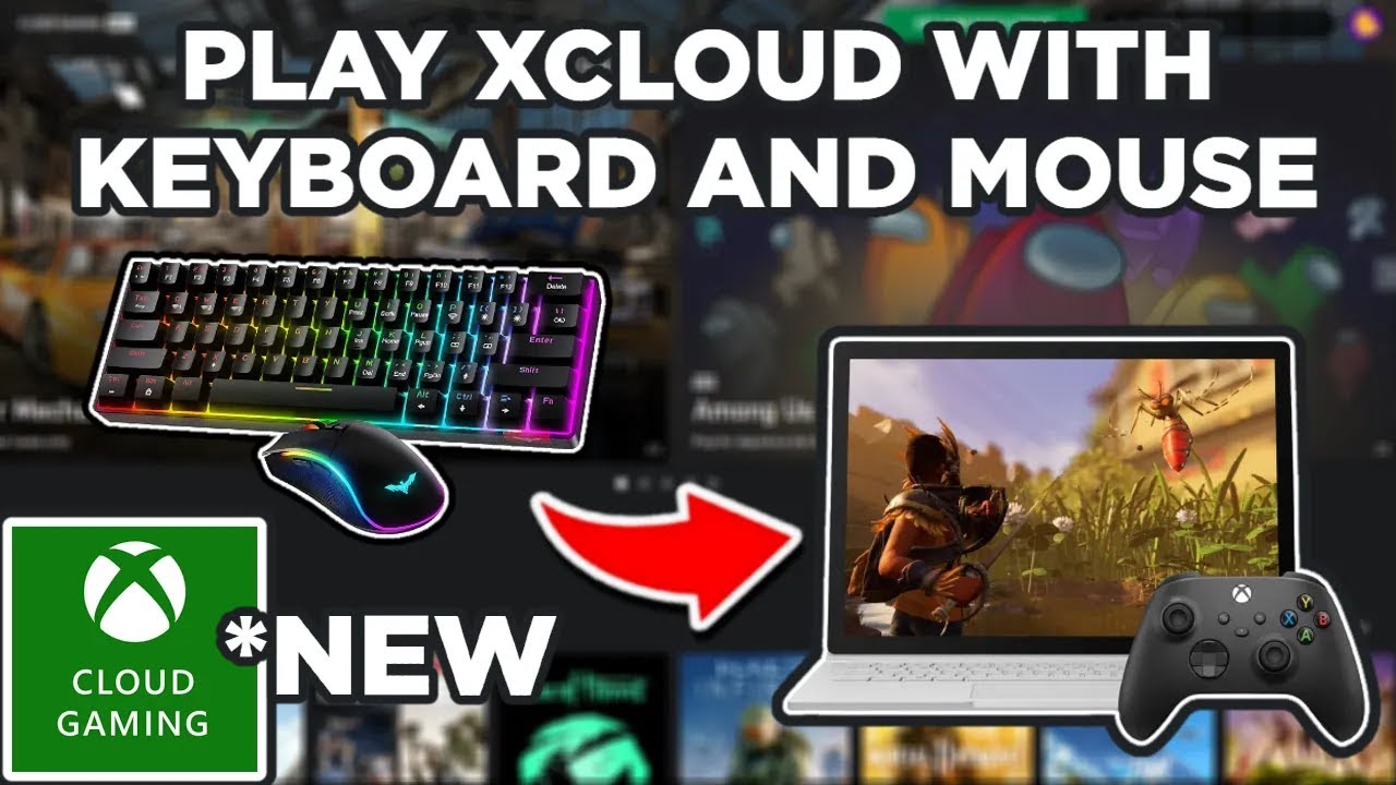 Как играть в Xbox Cloud Gaming с помощью мыши и клавиатуры (2023)