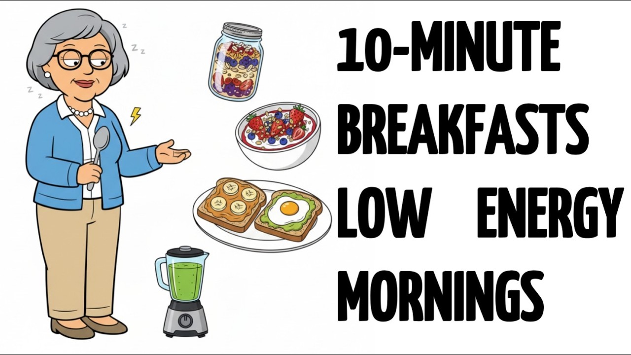 10-Minute Breakfasts for Low Energy Mornings (No Cooking Required)