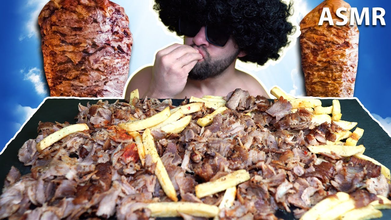 ASMR EATING GREEK GYROS | MUKBANG