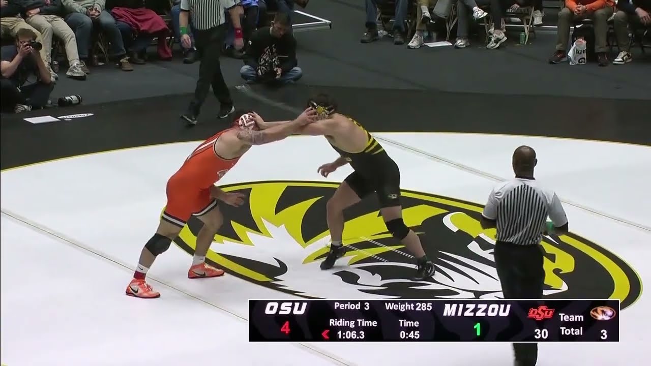 Konner Doucet vs. Jarrett Stoner (285lbs) FULL MATCH | 2025-26 Big 12 Wrestling