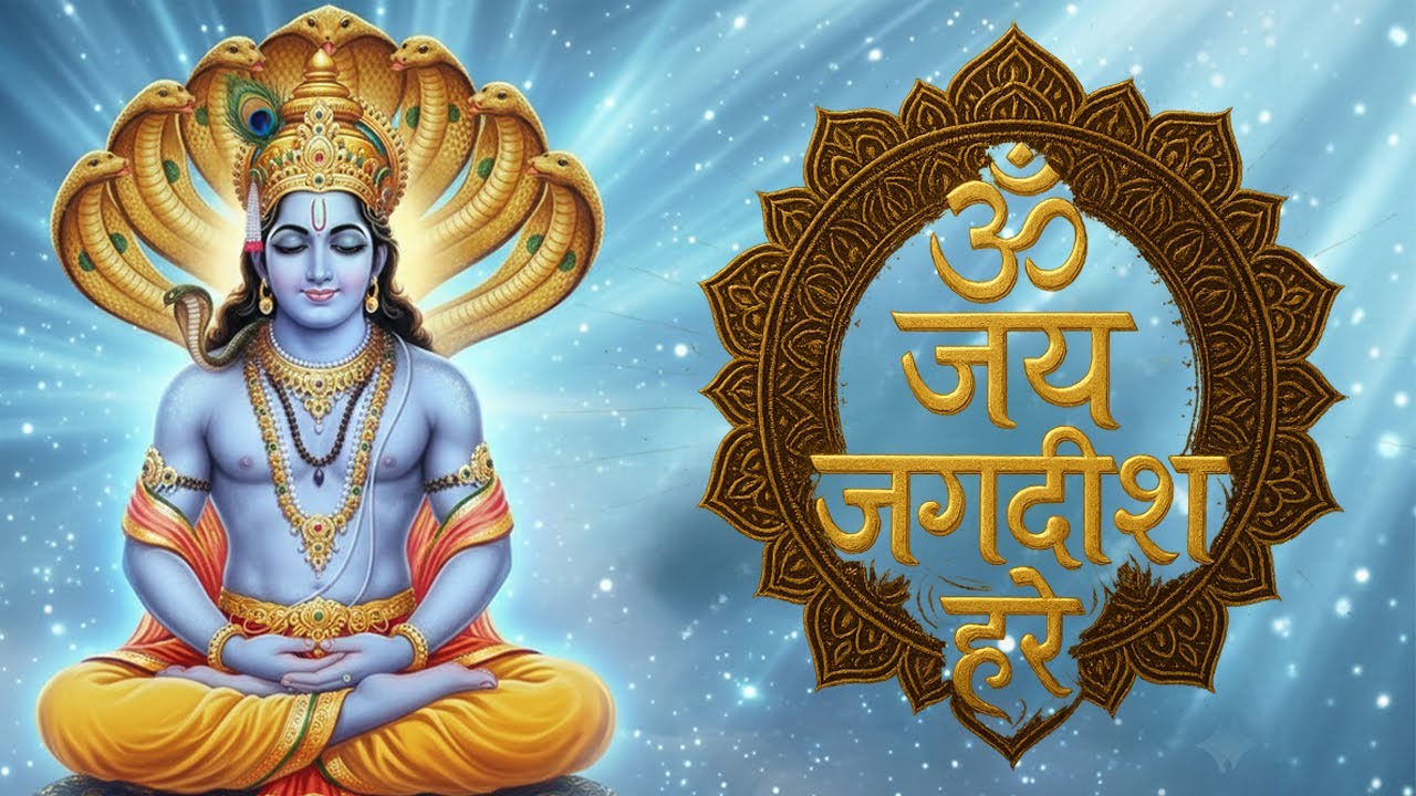 ॐ जय जगदीश हरे आरती Om Jai Jagdish Hare Aarti I Vishnu Aarti I Video SongAartiyan