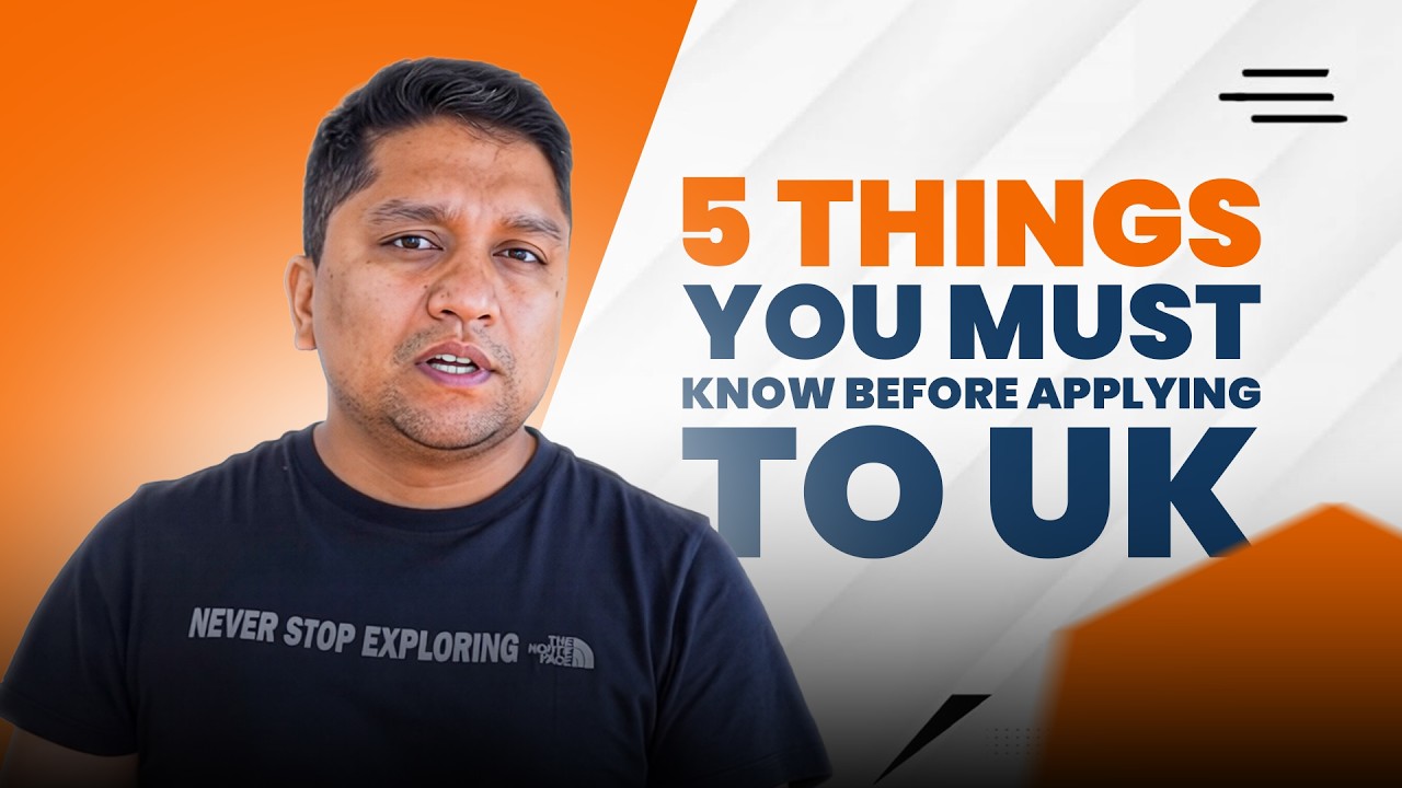 Study in UK from Nepal | 5 Things Every Student Must Know Before Coming to UK | Complete Guide