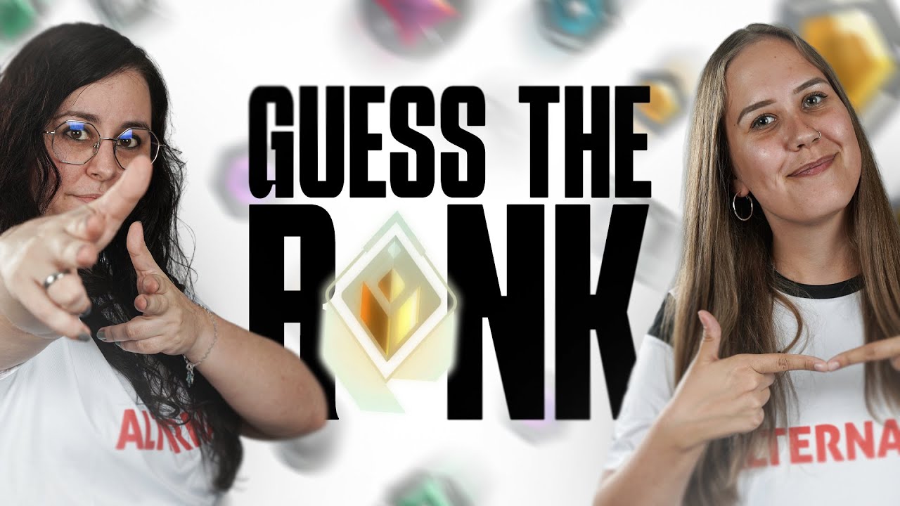 GUESS THE RANK 🤔 | mit @melestae & @PewyArt