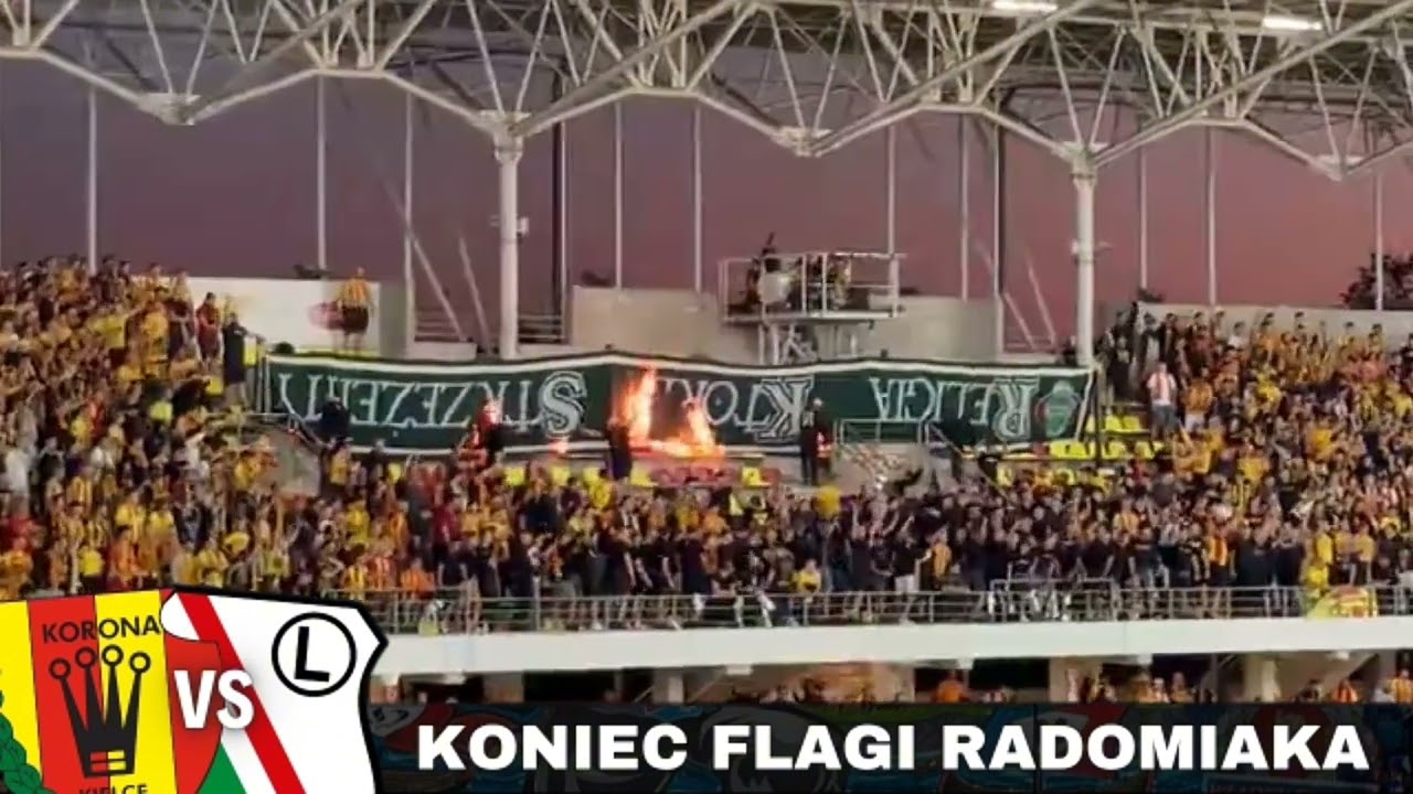 KONIEC FLAGI RADOMIAKA | Korona Kielce - Legia Warszawa - KIBICOWSKA RELACJA
