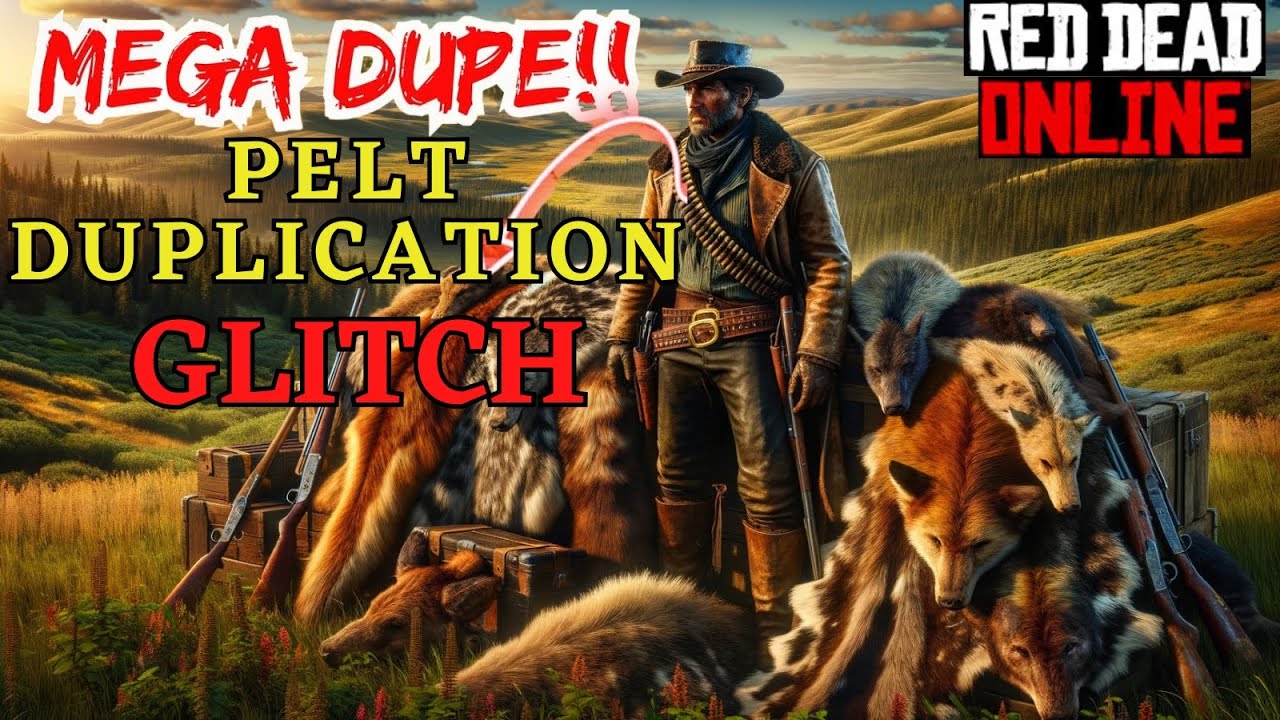 STILL WORKING THE ULTIMATE PELT DUPLICATION GLITCH INFINITE MONEY GLITCH - RDR2 ONLINE