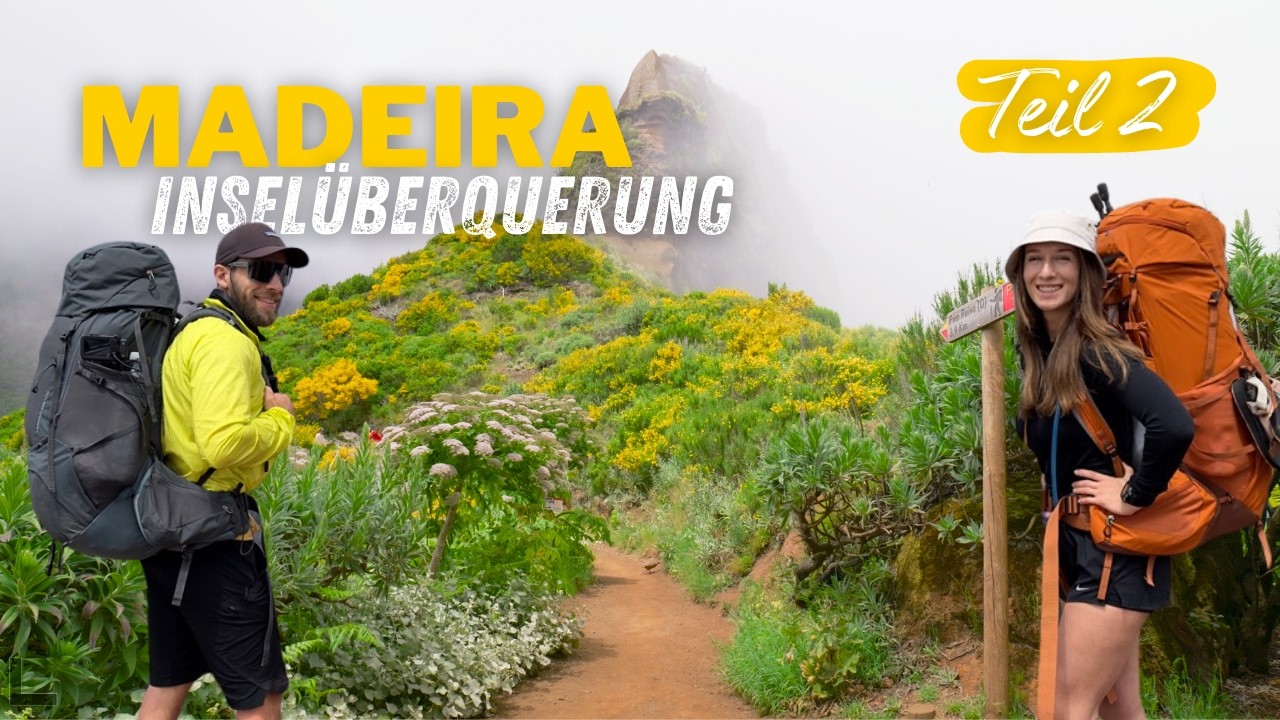 MADEIRA - Inselüberquerung von Ost nach West 130 KM | Teil 2 | MIUT Trail