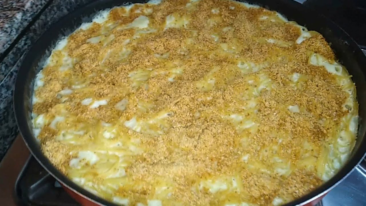معكرونة بالحليب على الطريقة اللبنانية 😋😍 Pasta Bechamel