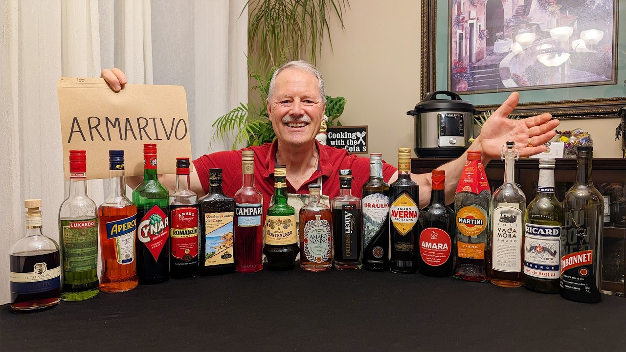 Making Amaro Liqueur at home - Armarivo