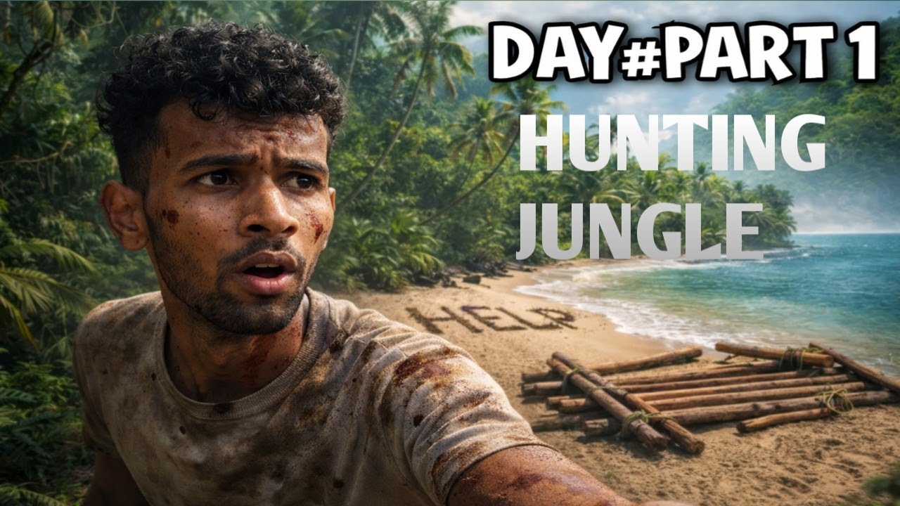 Hunting jungle😱.agye help vlogs part 1