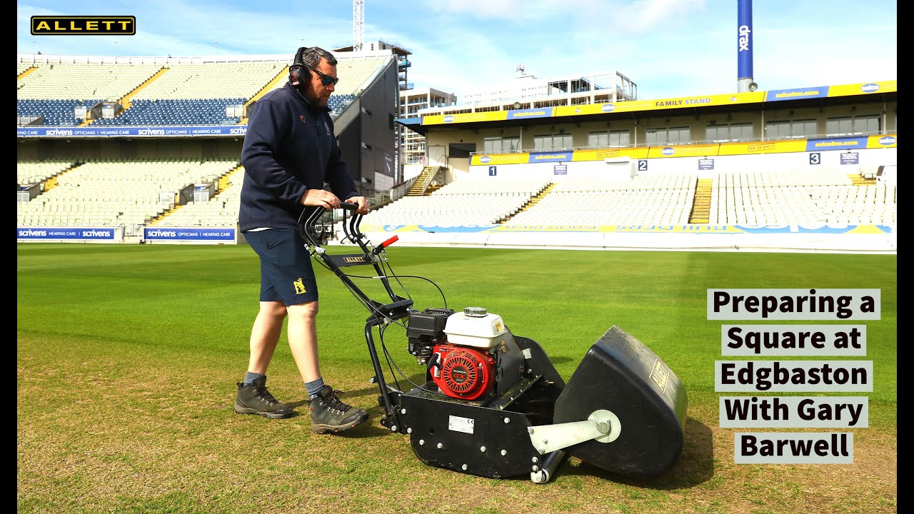 Preparing a Cricket Square at Edgbaston With Gary Barwell