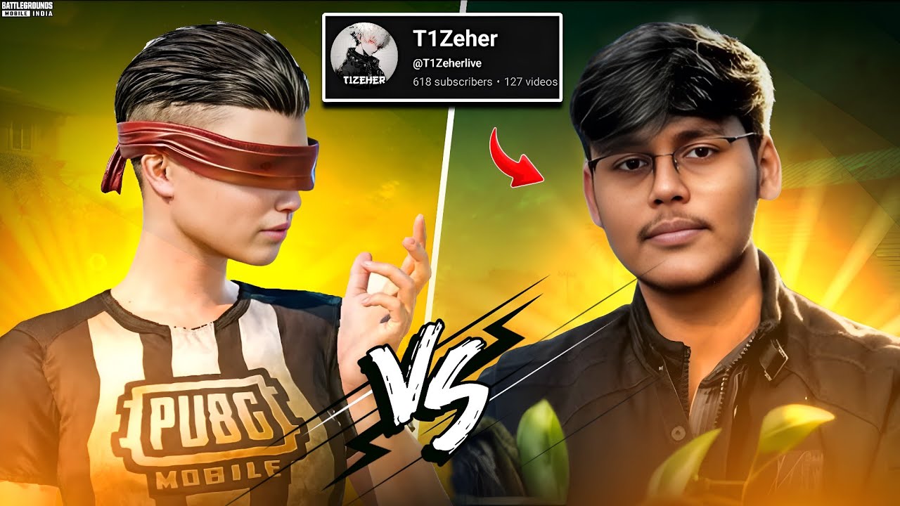 T1ZEHER Streamer Shocked 😳 By MYTZ Gameplay @T1Zeherlive Tdm 1v1 Challenge 🔥| BGMI @TheZuvo