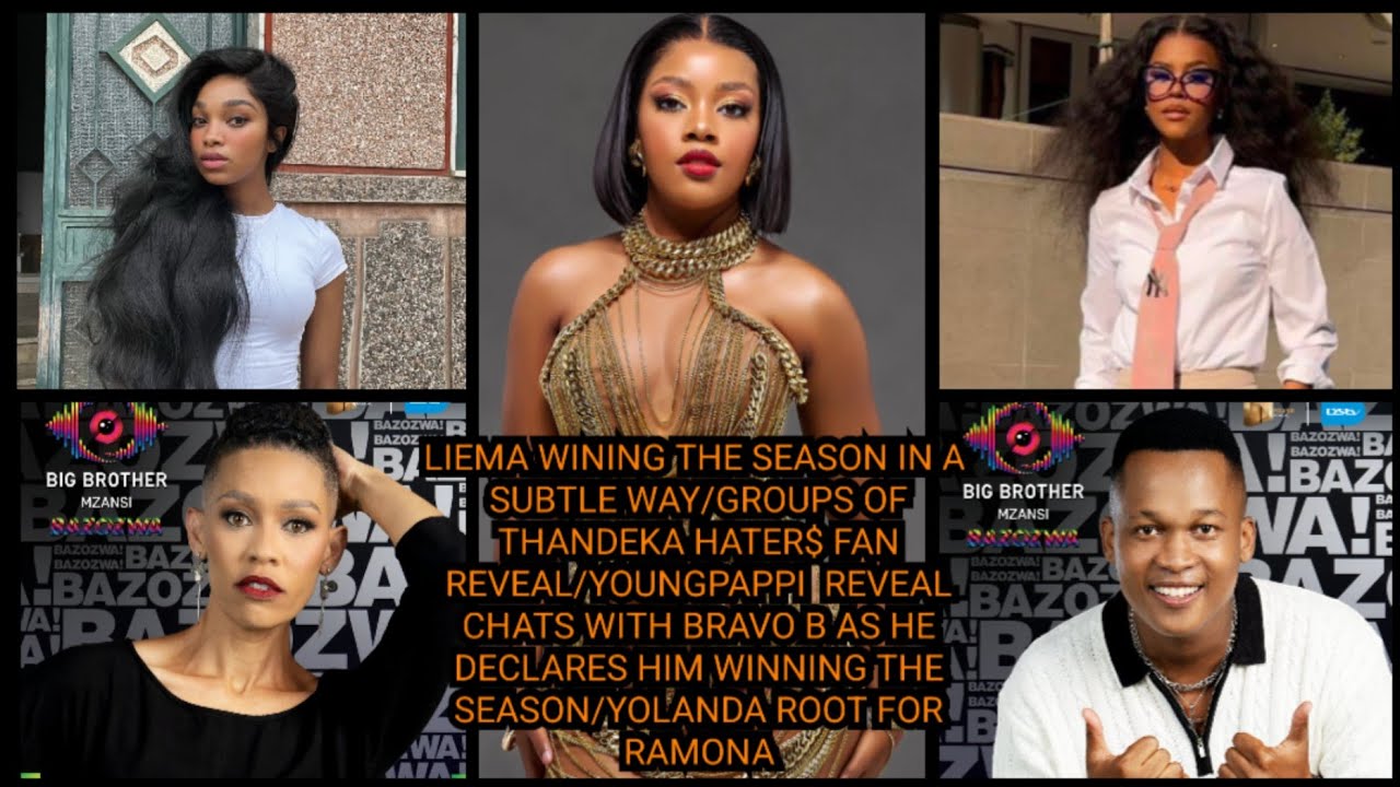 LIEMA WINING THE SEASON IN A SUBTLE WAY/GROUPS OF THANDEKA HATER$ FAN REVEAL/YOLANDA ROOT FOR RAMONA