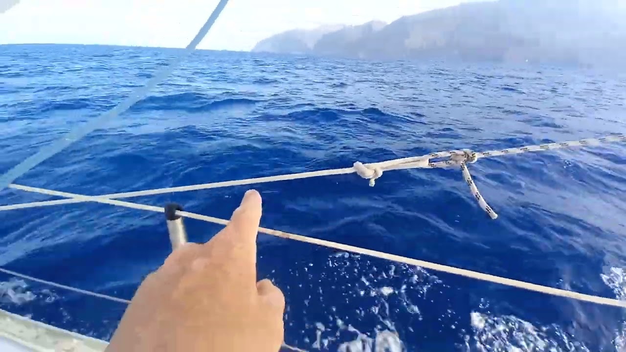 Gybe 'preventer' system for sailing downwind