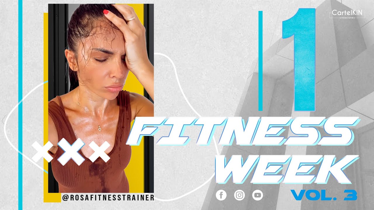 🔴 Trabaja todo el CUERPO| Cardio SIN IMPACTO | FITNESS WEEK