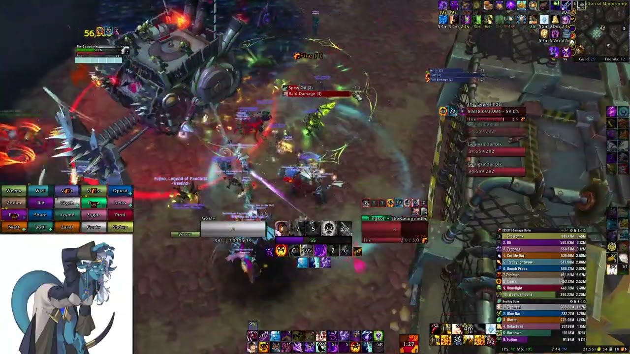 Mythic Vexie and the Geargrinders - Shadow Priest PoV - Rewind-Illidan