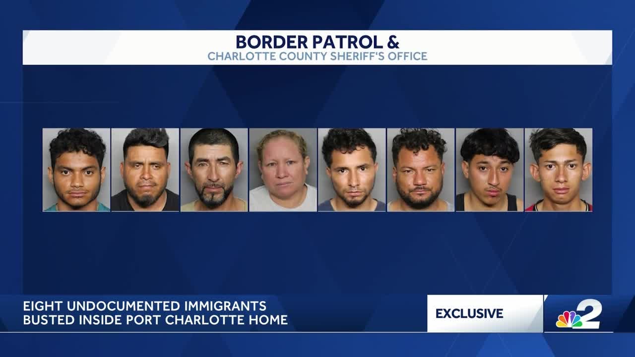 8 undocumented immigrants busted in Port Charlotte home