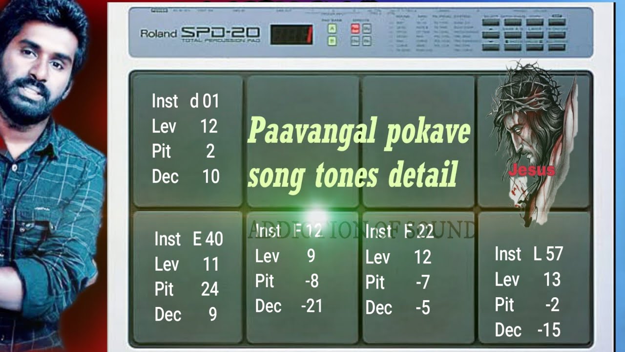 Paavangal Pokkave Saabangal Neekave Song பாவங்கள் போக்கவே | Spd 20 Tones Detail | Christian Devotion