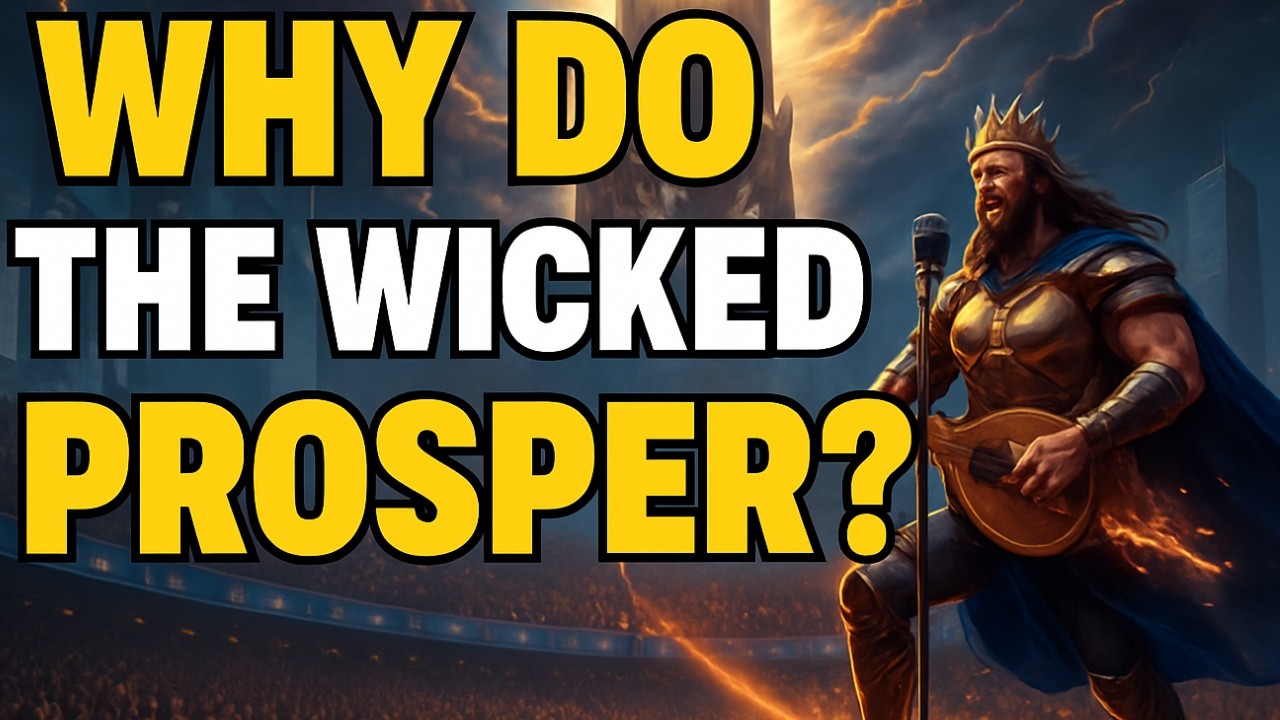 Why Do the Wicked Prosper? 🛡️ Psalm 10 KJV | Word-for-Word Scripture Song (High Energy Score)