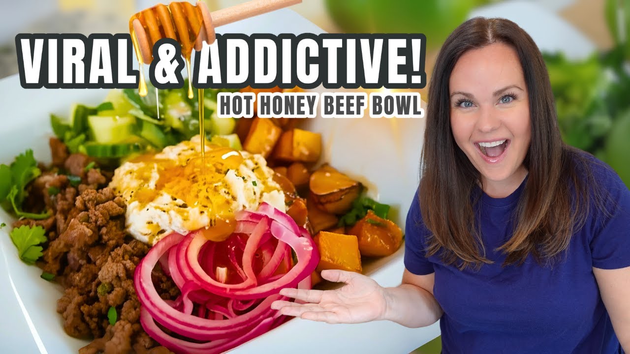 VIRAL Hot Honey BEEF Bowls – The 20-Minute Dinner You’ll Crave!