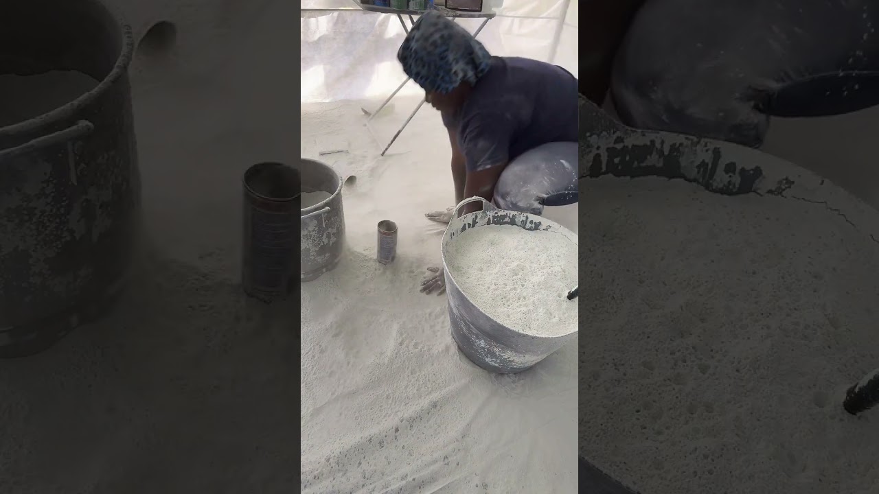 Clean up 🧹 & a lil powder play 6-22-24