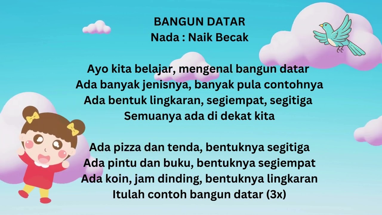 Lagu Bangun Datar