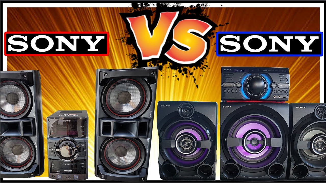 SONY M80D vs SONY GTR66.  QUAL O MELHOR E MAIS POTENTE DUELANDO EM ÁREA ABERTA COM VOLUME NO MÁXIMO!