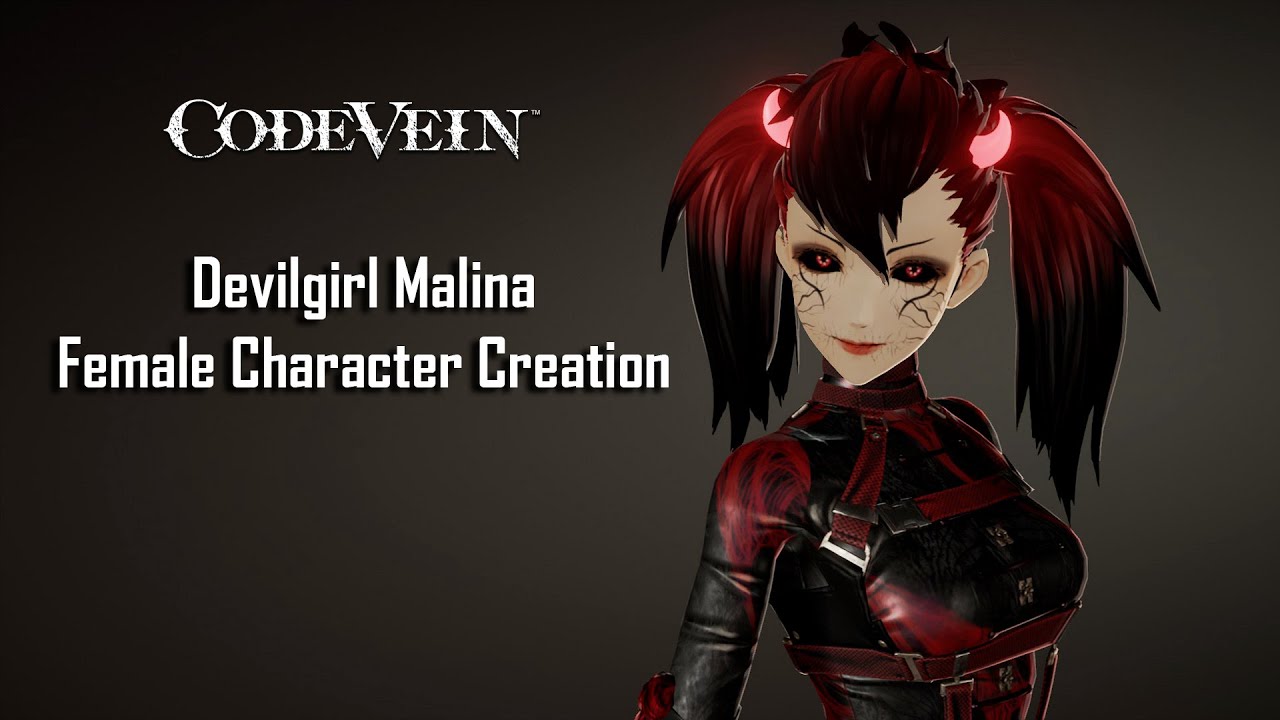 Code Vein | Devilgirl Malina - Female Character Creation (Showcase)