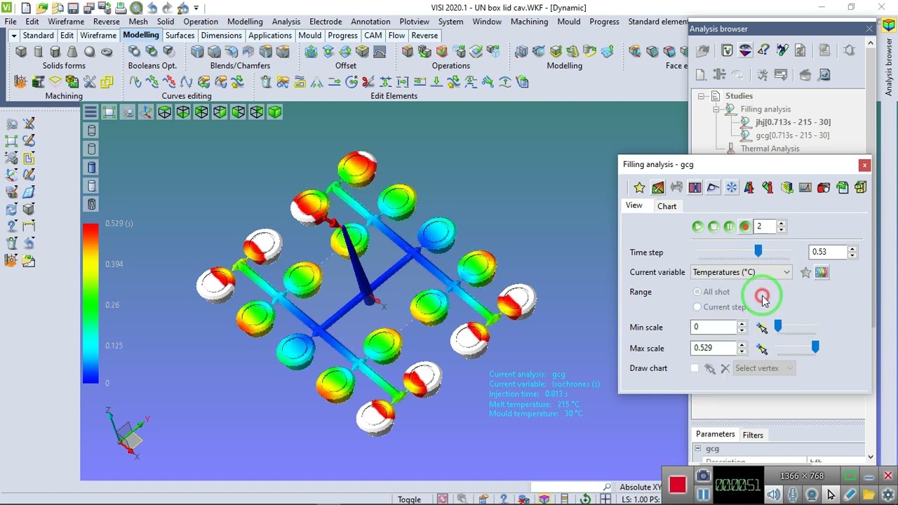 Analyzing flow simulation with VISI Vero software
