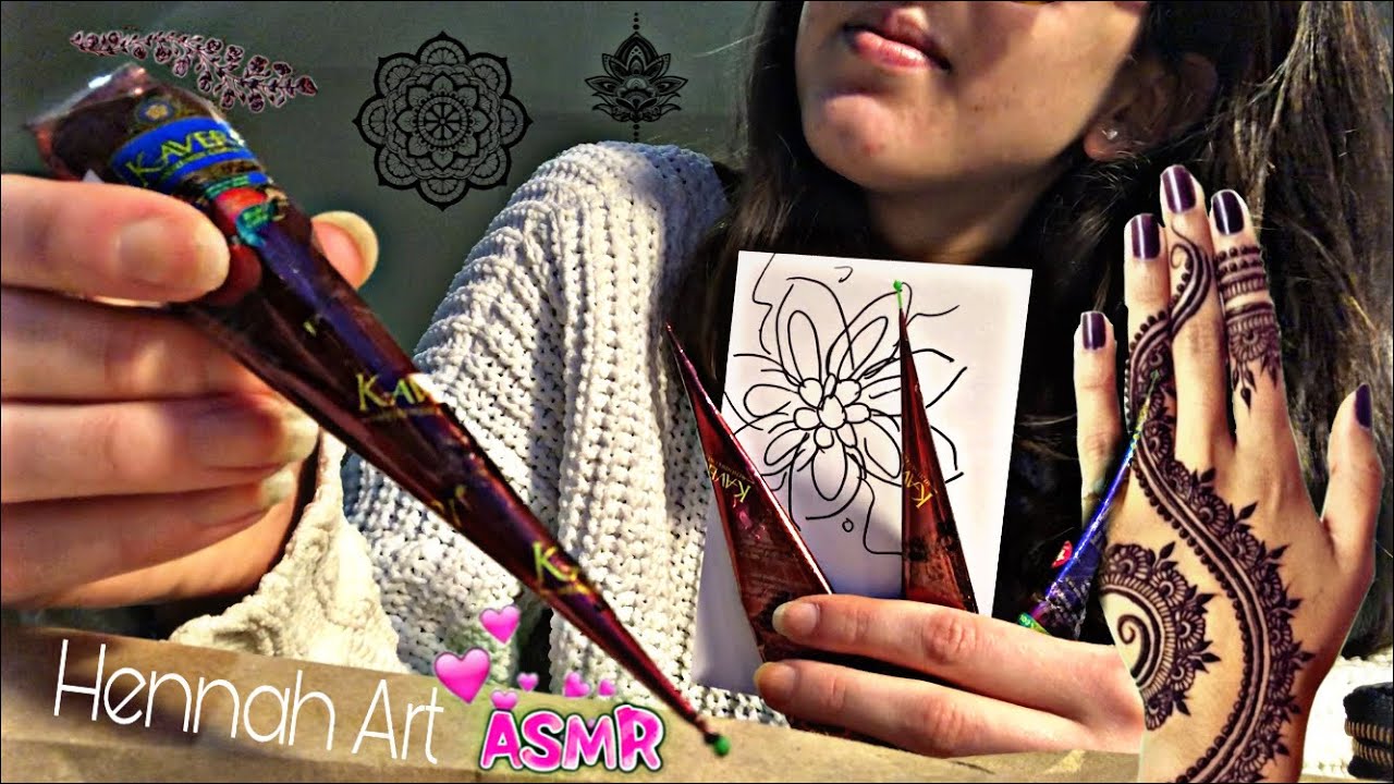 ASMR Hennah Tatoo shop Roleplay ( giving you a tatoo)