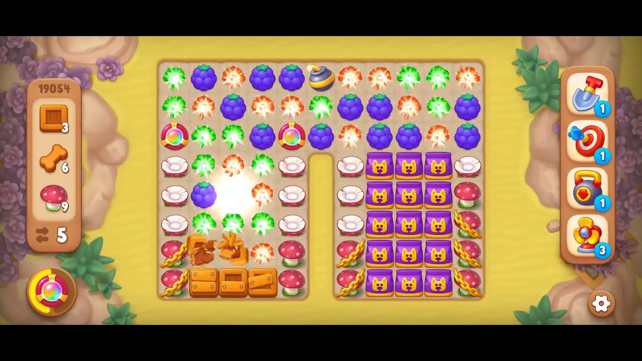 Gardenscapes Level 19054