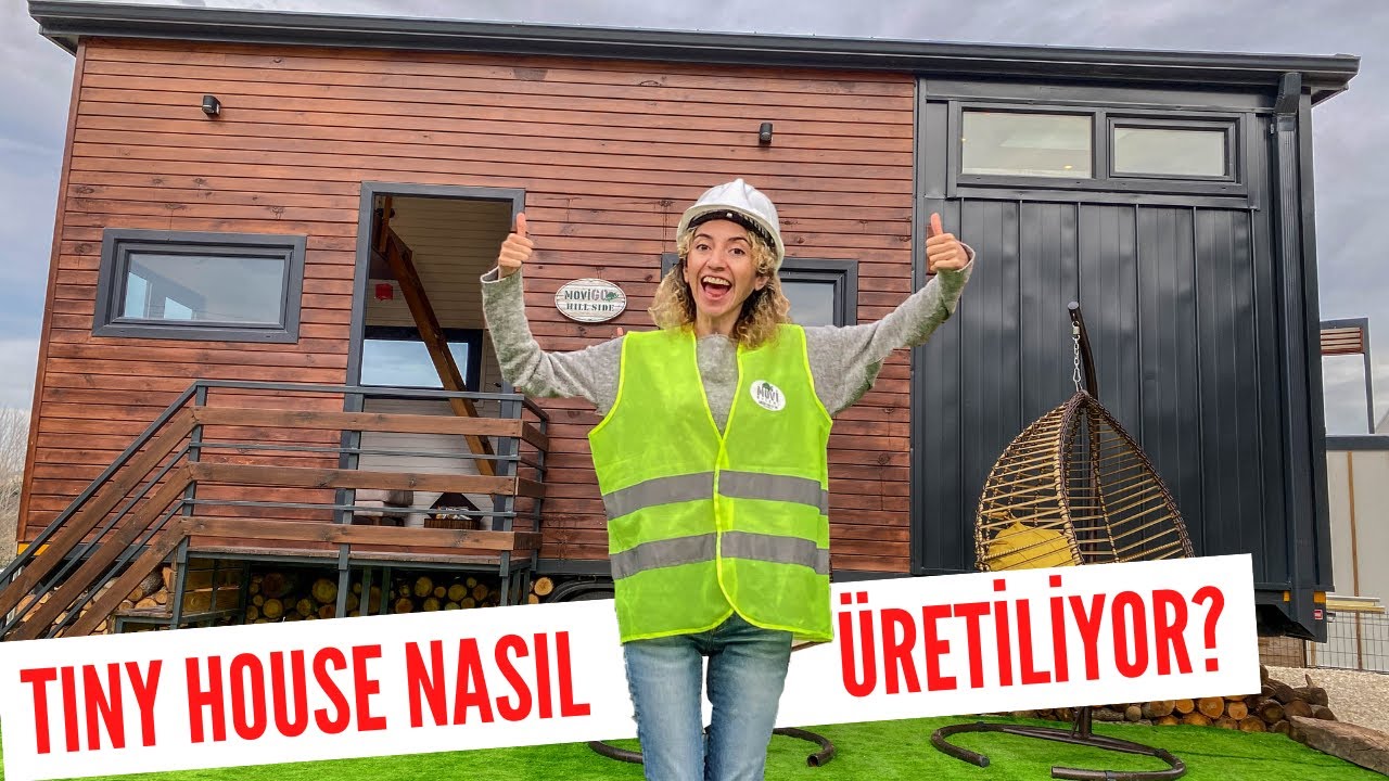 Tiny House Üretim Fabrikasını Gezdim ! Adım Adım KONTEYNER EV Yapımı