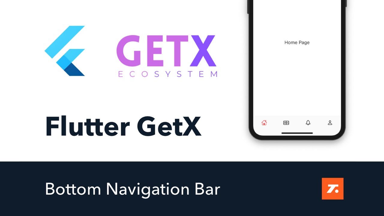 Flutter GetX Tutorial - Bottom Navigation Bar