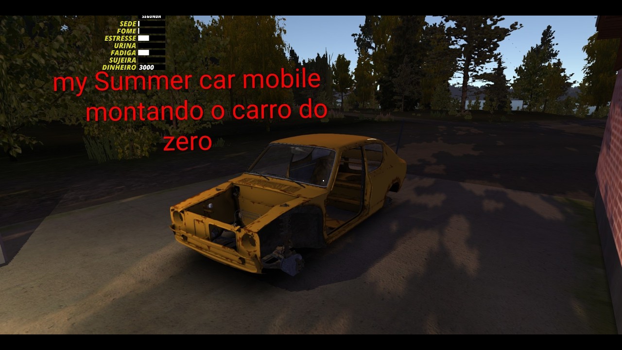 ep3 my summer car indo para cidade de barco