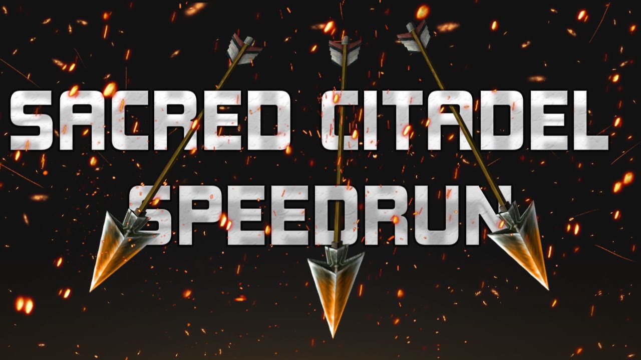 Sacred Citadel speedrun 1h 1m 47s (Previous WR)