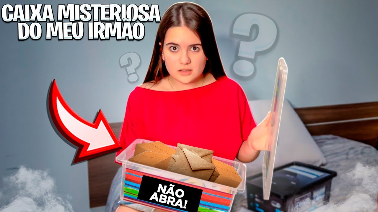 INVADI O QUARTO DO MEU IRMÃO ENCONTREI UMA CAIXA MISTERIOSA!