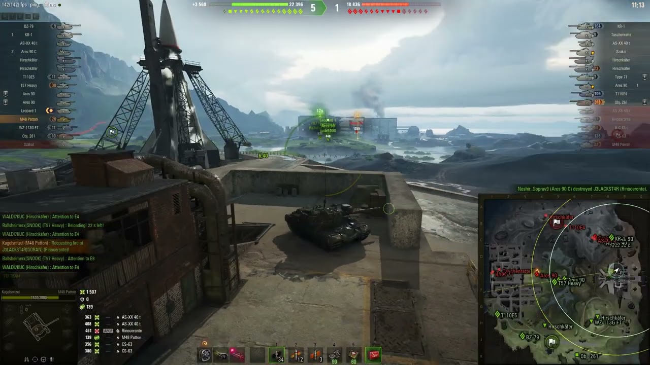 World of Tanks | Patton on Nordskar