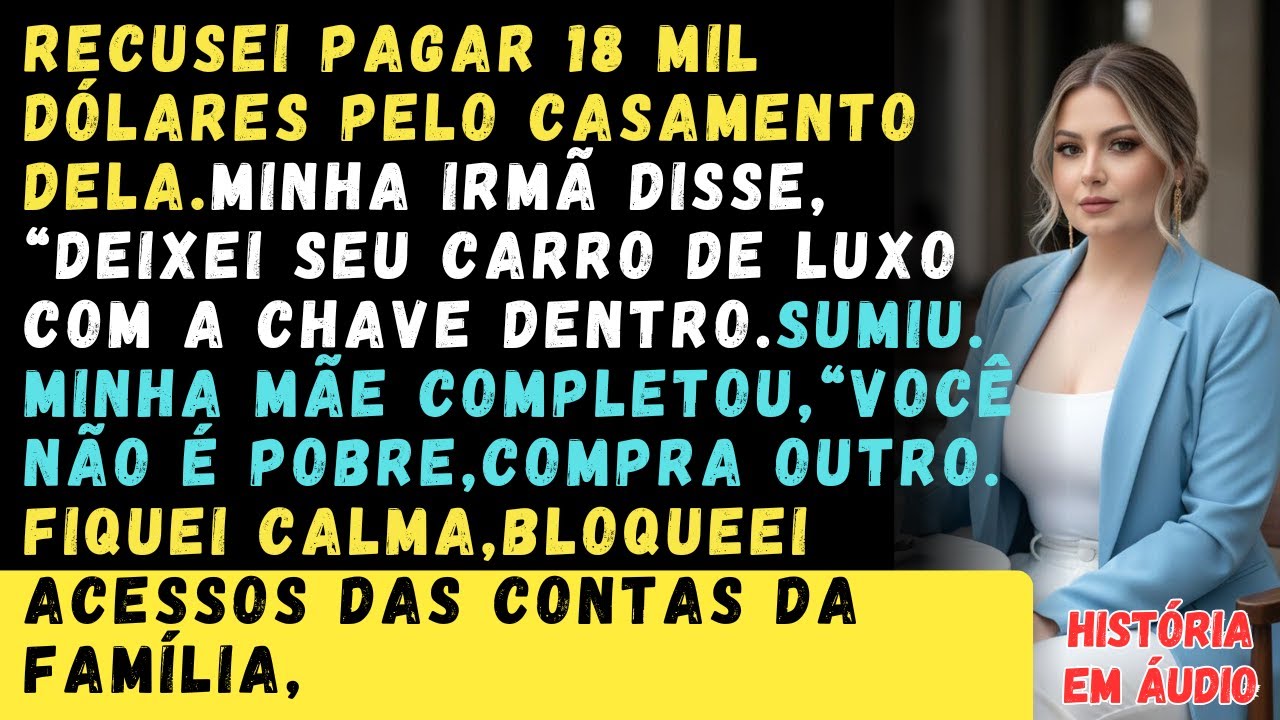 MINHA IRMA FEZ meu carro desaparecer