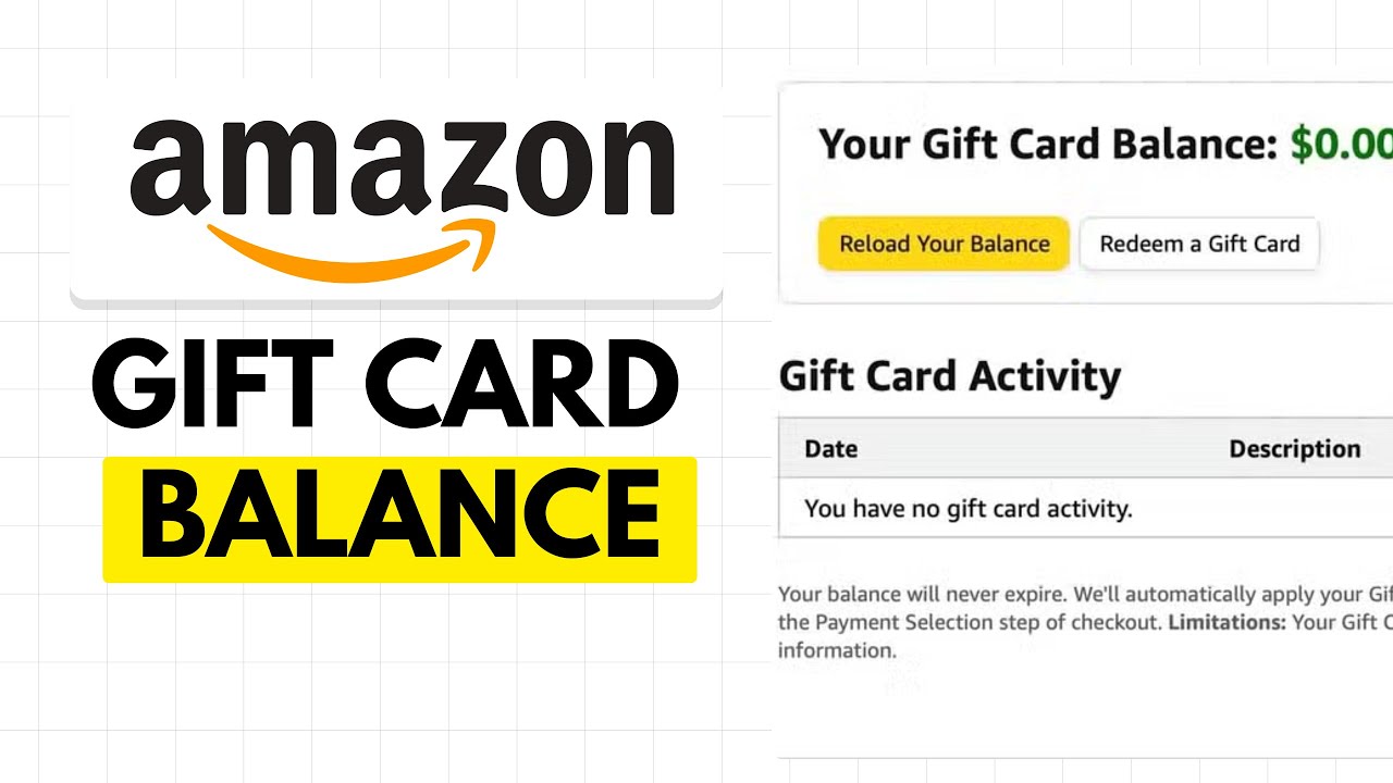 How To Check Amazon Gift Card Balance Without Redeeming (2026)