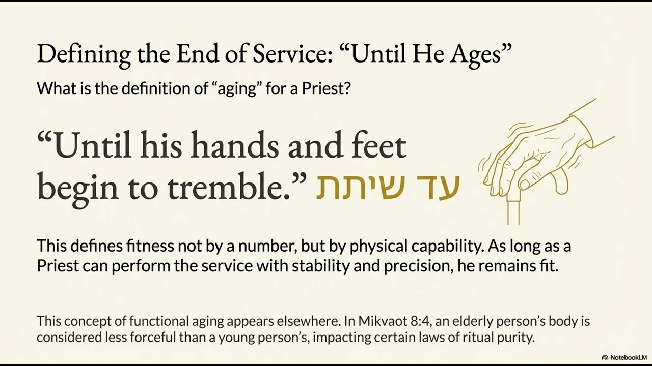 Chullin 24a-b:  Tale of Two Ministries: The Distinct Qualifications of Priests & Levites