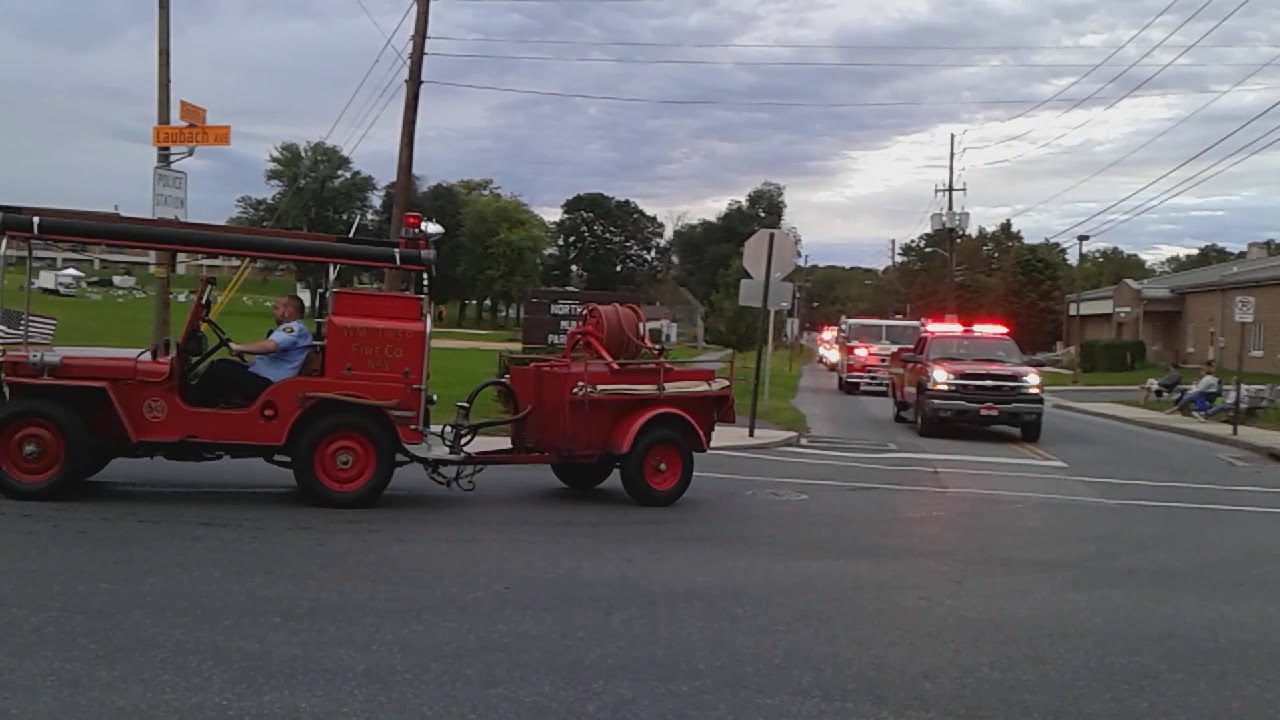 2018 Northampton Fire Department Block Party Parade