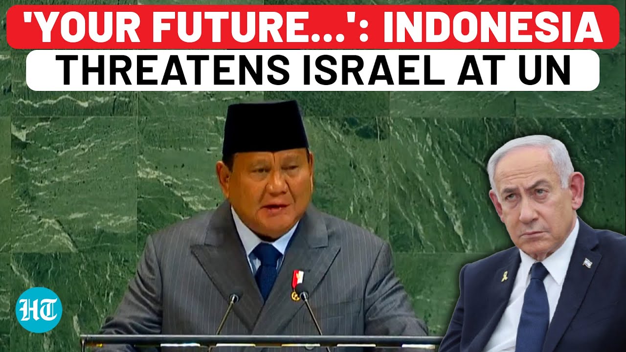 Indonesia Threatens Israel From UN Stage: Prabowo's 'Future' Warning To Netanyahu| Palestine| France
