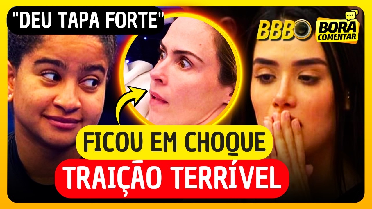 ⛔😱BBB26 CONFUSÃO NA MADRUGADA: Milena CAUSA RACHA e TRAIÇÃO entre Jordana e Marciele ACABA MAL!