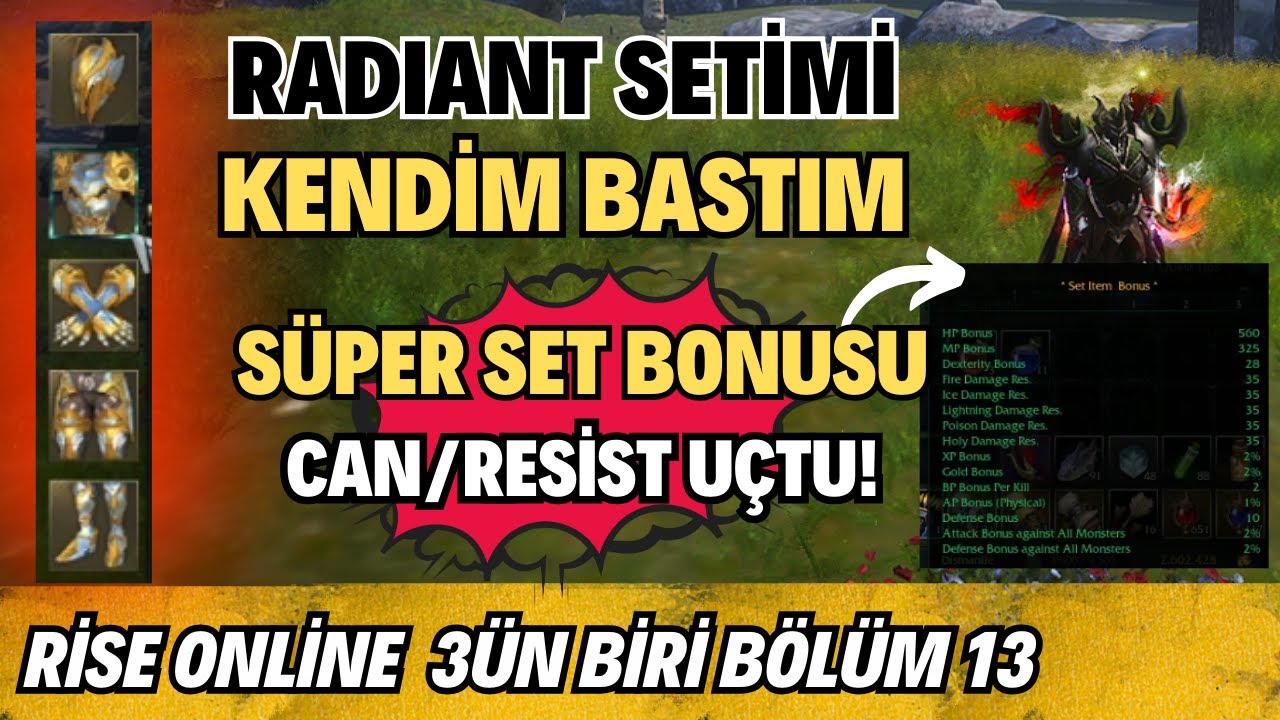 RADIANT SETİMİZİ KENDİMİZ BASTIK | CAN RESİST UÇTU! AP 2640 | Rise Online 3ün 1i Serisi 13