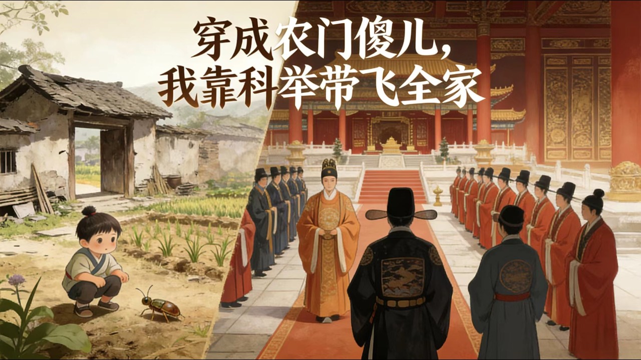 穿成農門傻兒，我靠科舉帶飛全家
