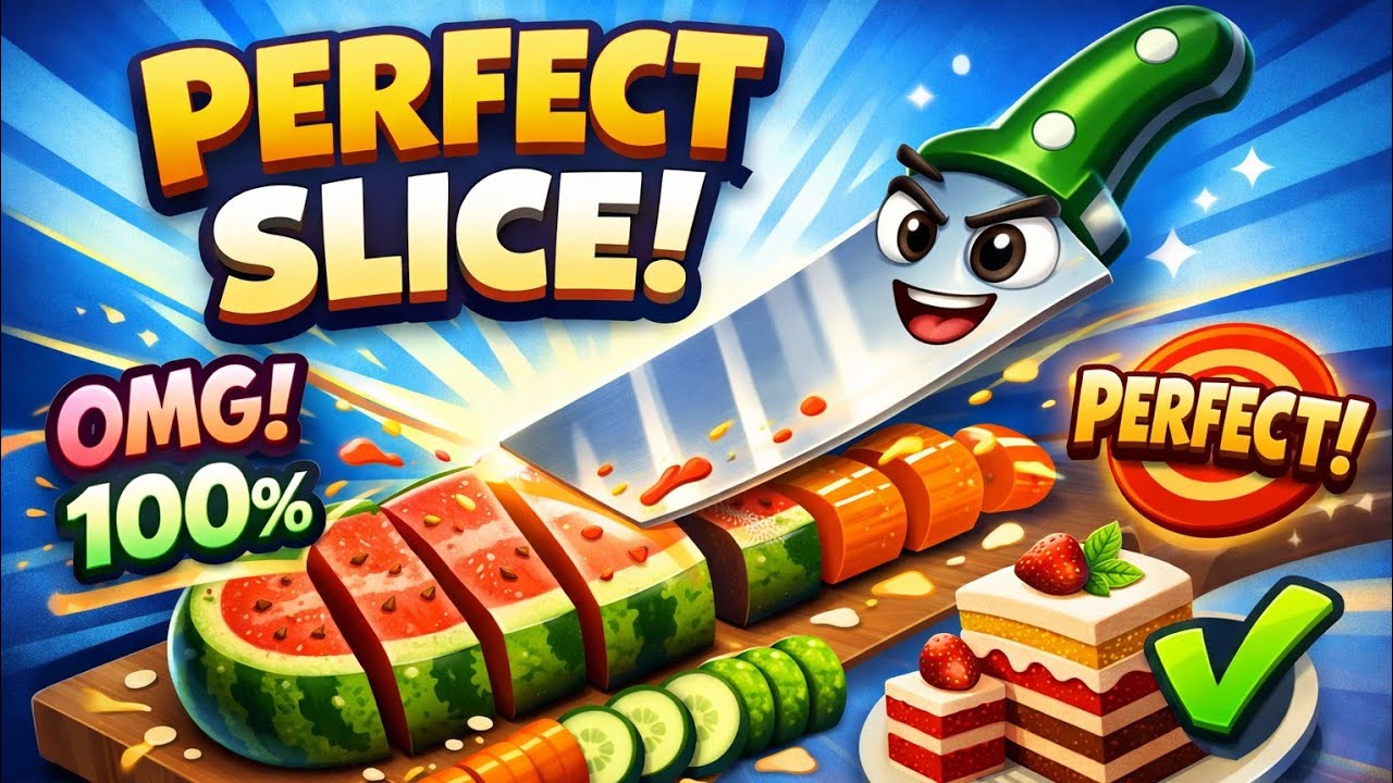 perfect slice game 🎯 sufficient cuts