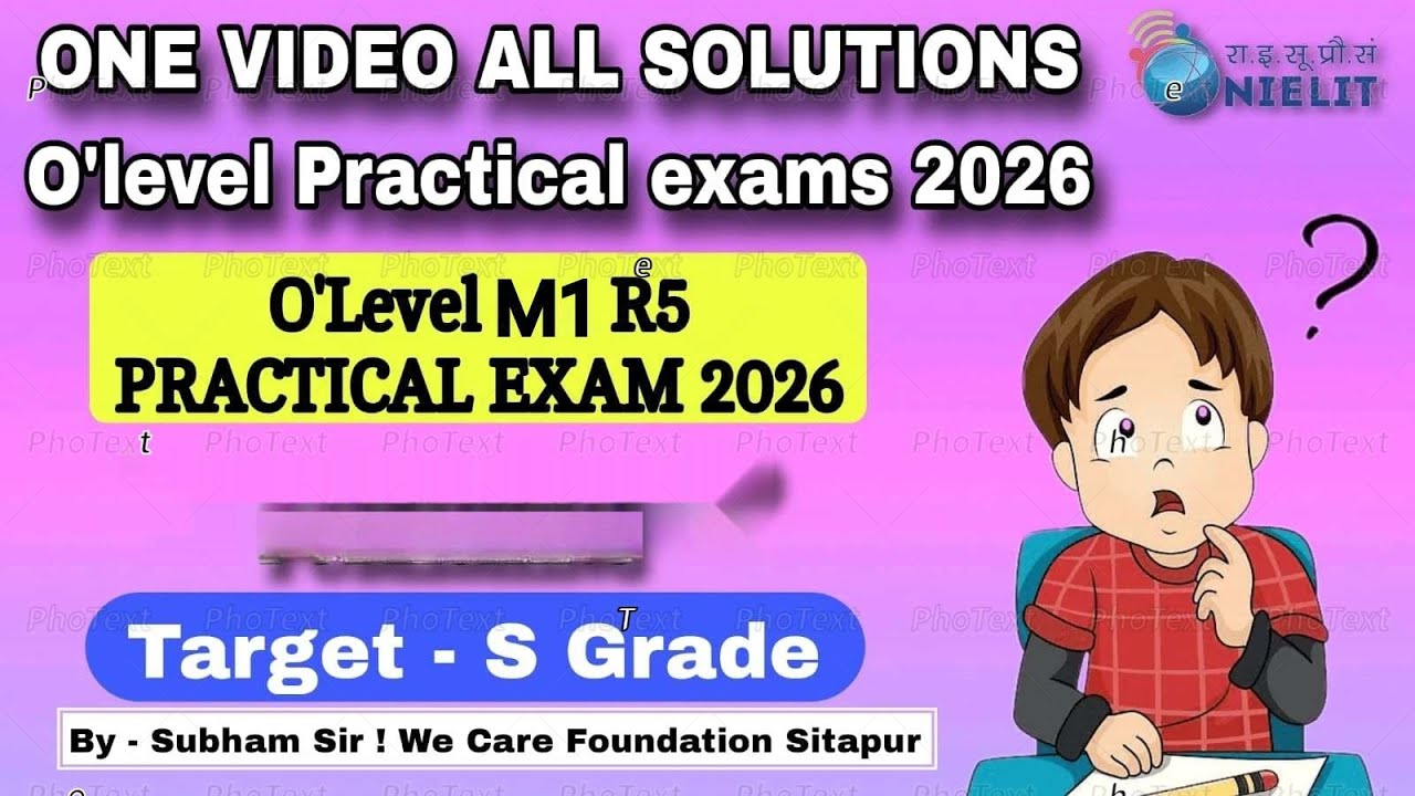 M1 R5 Practical Classes | Complete Practical Training