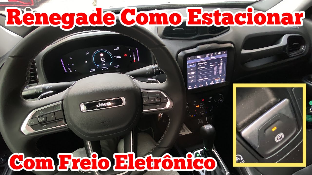 Como Estacionar carros com Freio Eletrônico  | Sistema de segurança do cinto